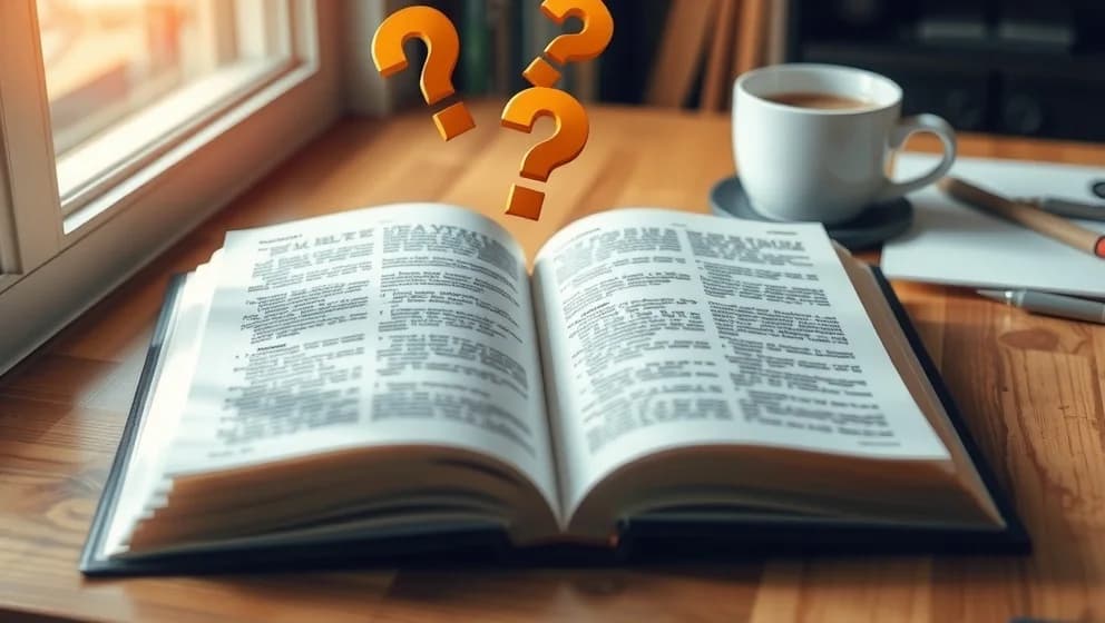 Jag har aldrig frågor om livet